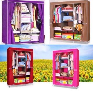 Tủ vải 3 buồng 8 ngăn