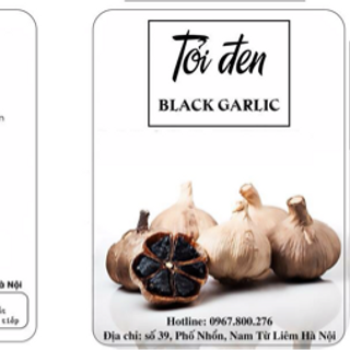 Tỏi đen một nhánh