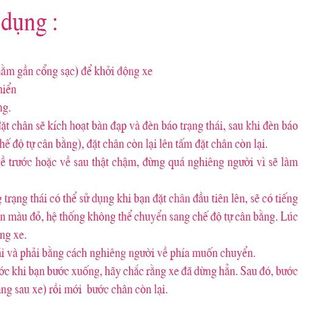 Xe điện cân bằng pyratech 8 inches