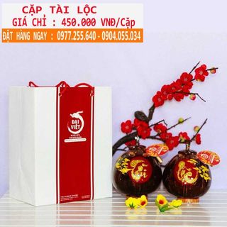 Rượu dừa đại việt - đặc sản làm quà tết 2017 sang trọng