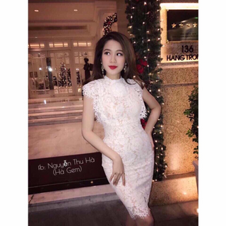 Đầm ren sn qc