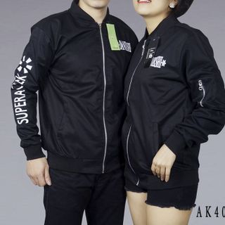 Ak-4094 áo khoác đôi kaki lót dù in chữ danjieshi