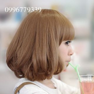 Tóc bộ cúp giả nguyên đầu tơ hàn