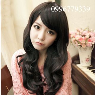 Tóc bộ giả nguyên đầu dài ăn
