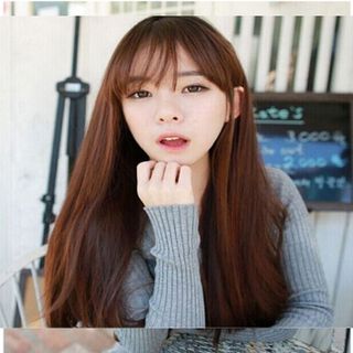 Tóc bộ nguyên đầu thẳng co da đầu tơ hàn