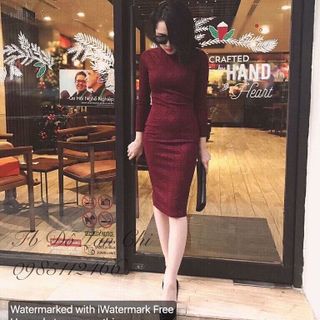 Đầm body ren lưới