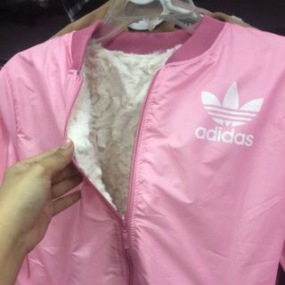 Khoác phao adidas lót lông