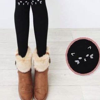 Quần legging nữ thun cotton 4 chiều