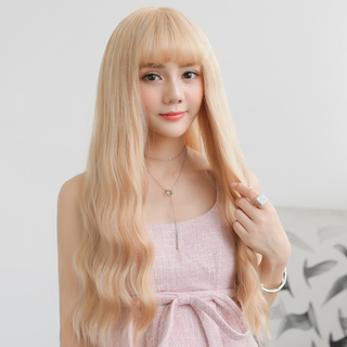 Tóc bộ tơ nhật vàng chanh cực đẹp