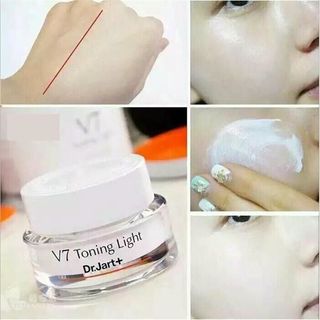 Kem dưỡng trắng da drjart v7 toning light - bậc thầy dưỡng trắng da hàn quốc