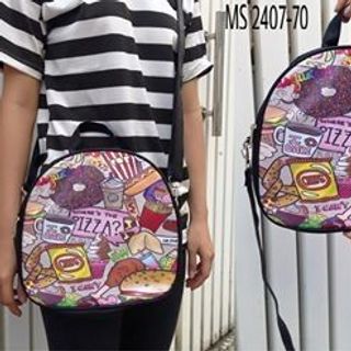 Balo 2in1 in hình đa dạng hàng đẹp giá rẻ