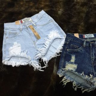 J-114 quần short jean nữ rách
