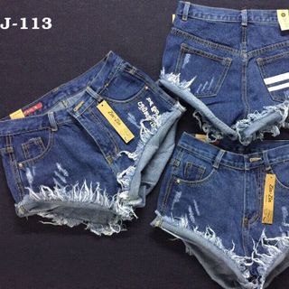 J-114 quần short jean nữ rách