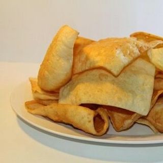 Bánh phồng tôm cà mau - nhà làm