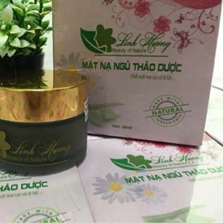 Mặt nạ ngủ thảo dược trắng da