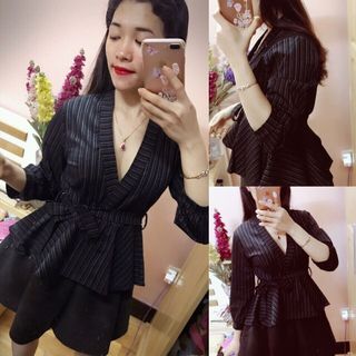 Áo vest buộc dây