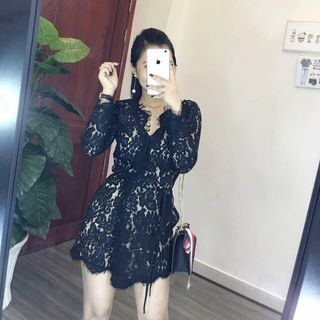 Jum ren tay dài đỏ đen