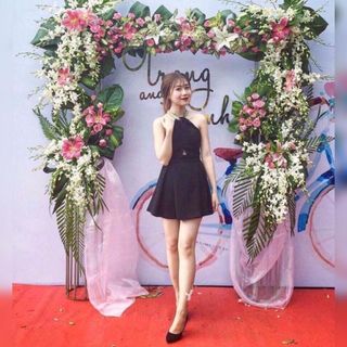 Jump cổ yếm kim sa