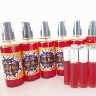 Dầu dừa dầu gấc