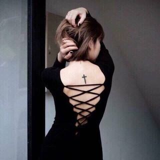 Đầm body tay dài qq