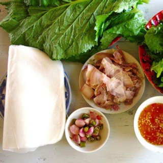 Thịt heo rộng mắm đường phèn