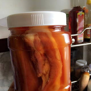 Thịt heo rộng mắm đường phèn