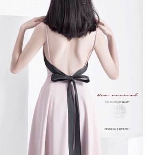 Đầm maxi layla đen cam đất hồng nude trắng