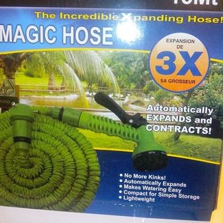 Vòi giãn nở rửa xe tưới cây 5m giãn nở 15m