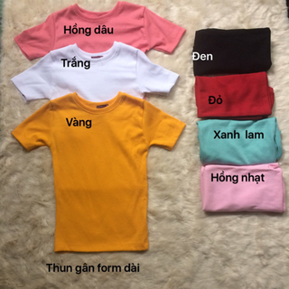 Áo thun gân tay lở