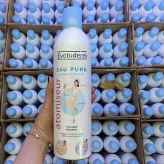 Xịt khoáng evoluderm pháp 400ml