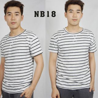 Nb18 áo thun nam tay ngắn nhiều màu