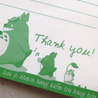 Bán sẵn hóa đơn totoro bụng bự 2 liên