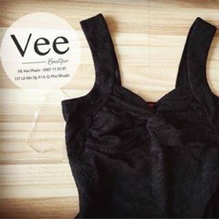 Đầm ren 2 dây bảng to