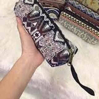 Bóp bút thổ cẩm sv
