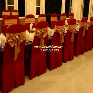 Bán bọc ghế váy bọc ghế áo ghế bọc áo ghế xuân hòa