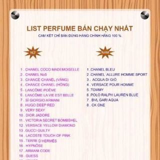 Nước hoa chiếc pháp