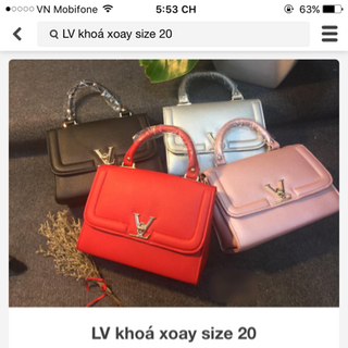 Lv khoá xoay size 20