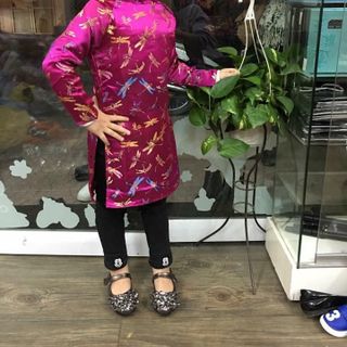 Tết cổ truyền không thể thiếu áo dài cho con