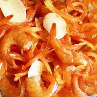 Mắm tép đu đủ