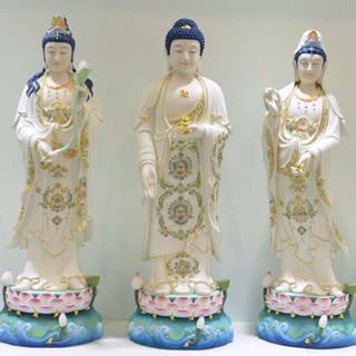 Tây phương tam thánh đứng