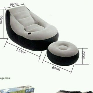 Ghế hơi intex kèm bơm