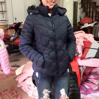 Áo khoác nữ mã trái tim
