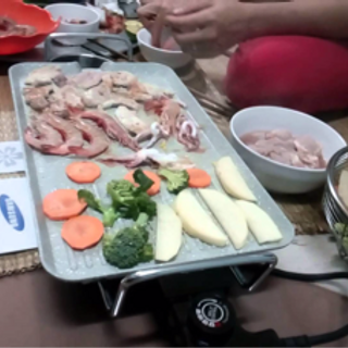 Bếp nướng không khối