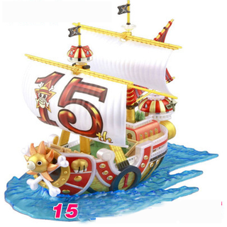 Mô hình thuyền thousand sunny 15th lắp ráp