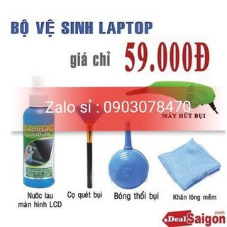 Bộ vệ sinh laptop 4 món giá sỉ