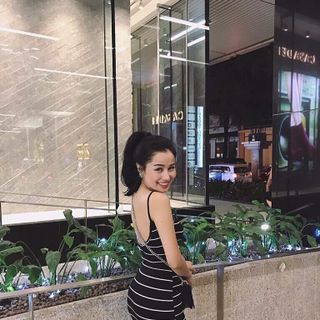 Đầm sọc 2 dây sẵn cúp ngực