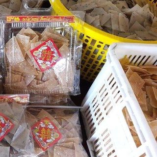 Bánh phồng chuối đặc sản quê hương