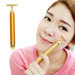 Máy massage mặt energy beauty bar vàng