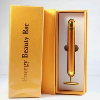 Máy massage mặt energy beauty bar vàng