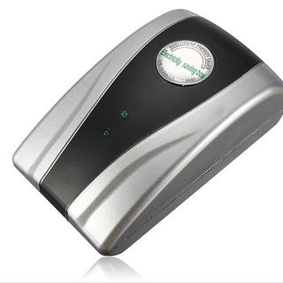 thiết bị tiết kiệm điện gia đình power electricity saving box - energy saver bạc